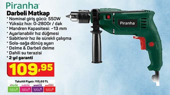 piranha-darbeli-matkap-a101